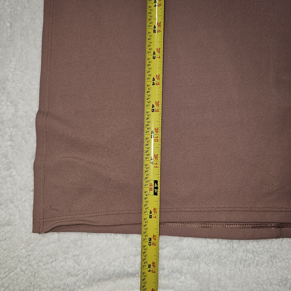 Lululemon Women Red Rust Get Going Racerback Sleeveless Maxi Size 14.5In Pit - Picture 10 of 10